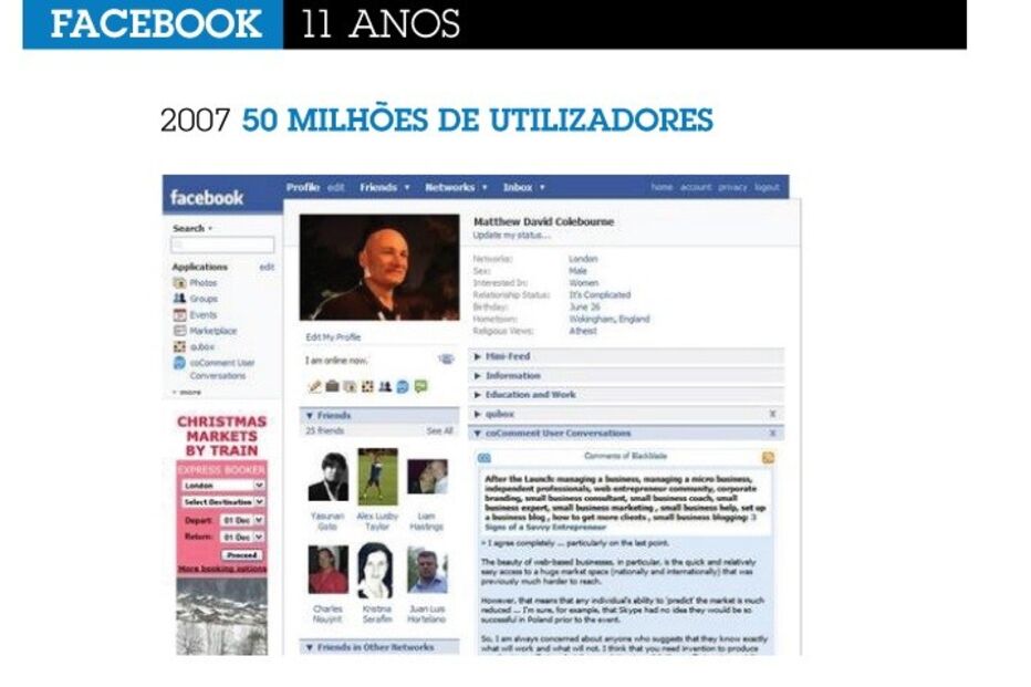 facebook, 11 anos, aniversário