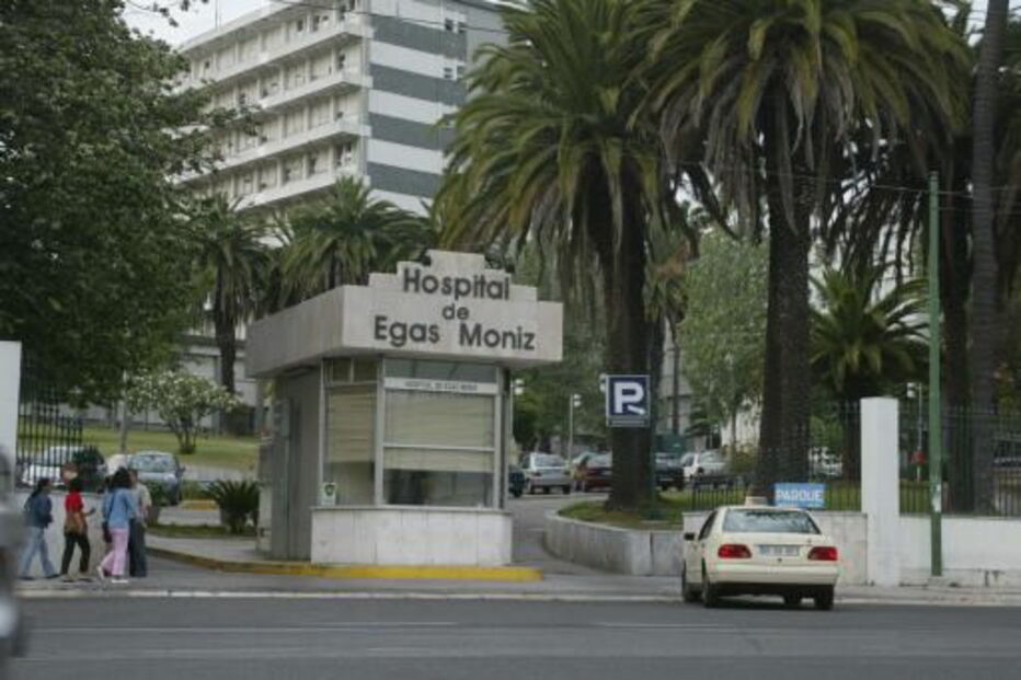 Hospital de Egas Moniz, fachada, Rua da Junqueira, Lisboa