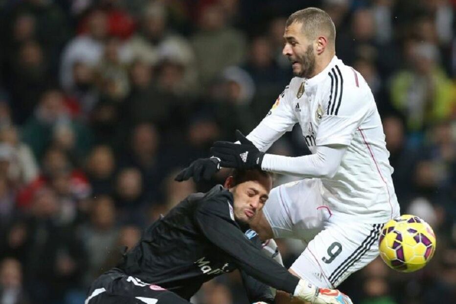 Beto, Karim Benzema, choque, lesão, 