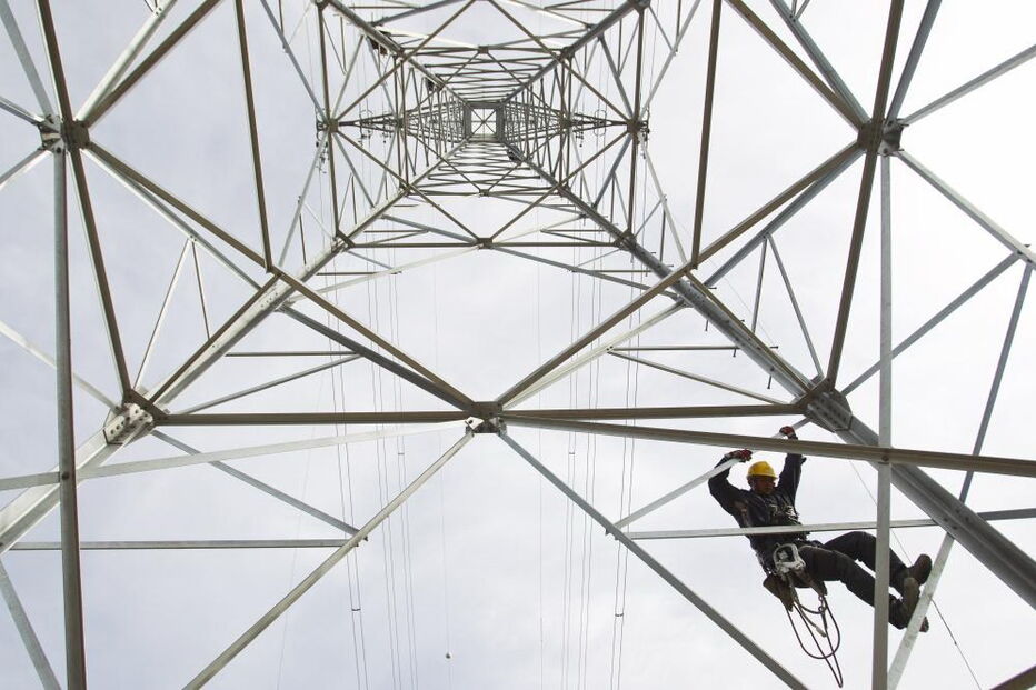 Linha de alta tensão