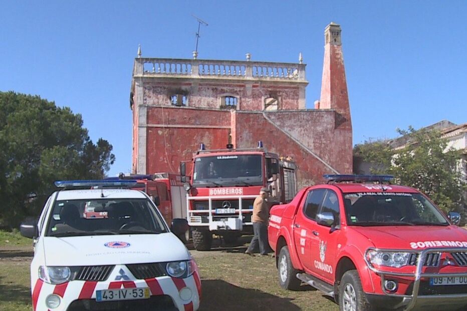incêndio, mata, idosa, Algarve