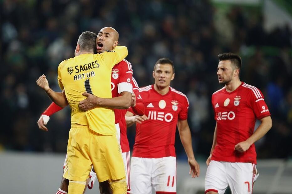 Artur Moraes, Luisão, Lima, Samaris, Benfica, Alvalade