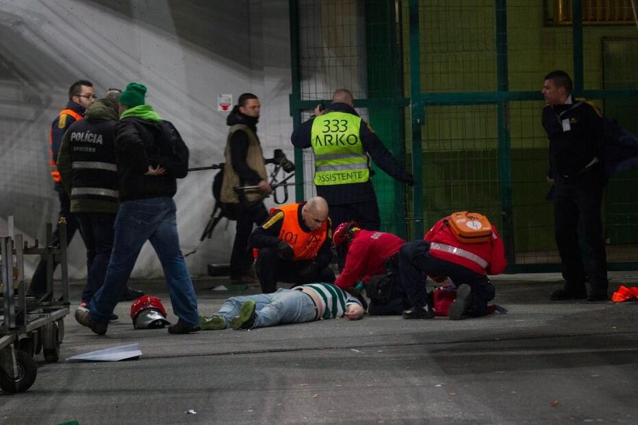 adepto, sporting, queda, fosso