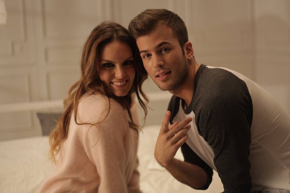 Diana Chaves, banheira, david carreira, videoclip, I’m falling for you girl