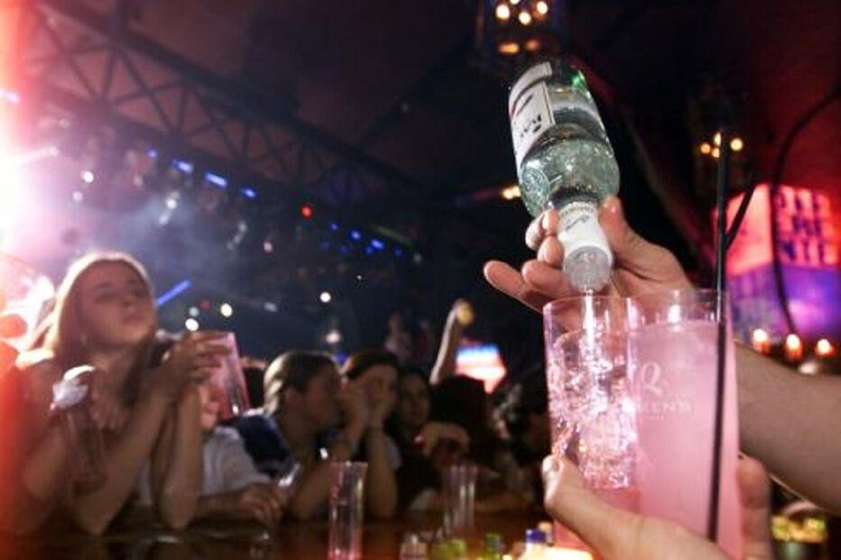 álcool, discoteca, Queens, copos, 