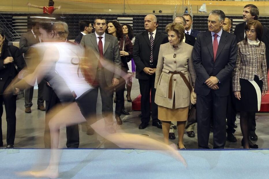 Cavaco silva, presidente da República, anadia