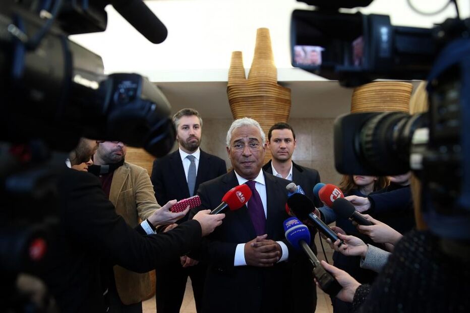 António Costa. secretário-geral, Partido Socialista, PS, jornalistas