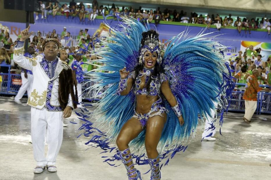 beija-flor, campeã, Carnaval, rio