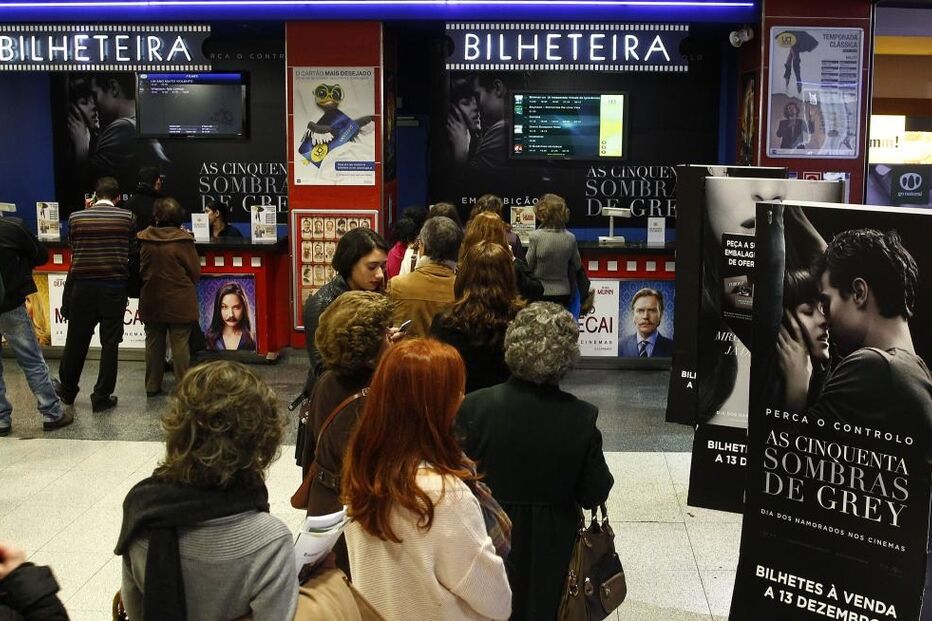 Sombras, Greu, bilheteira, UCI, El Corte Inglés, Lisboa