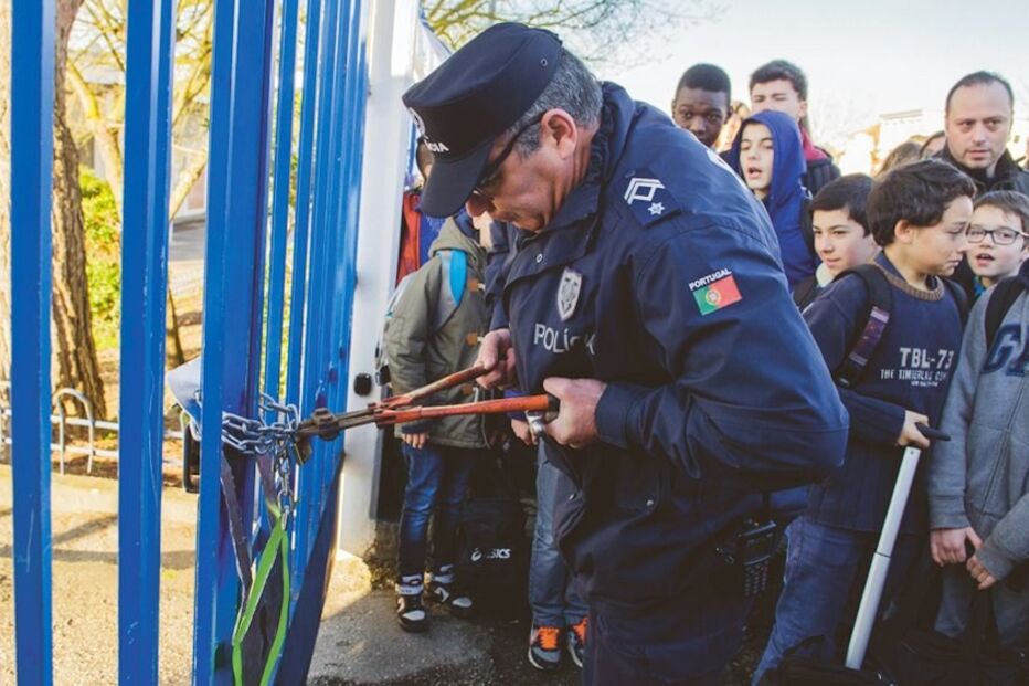 Alunos, educação, física