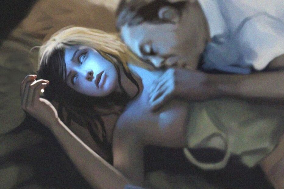 morre, durante, sexo, adolescente