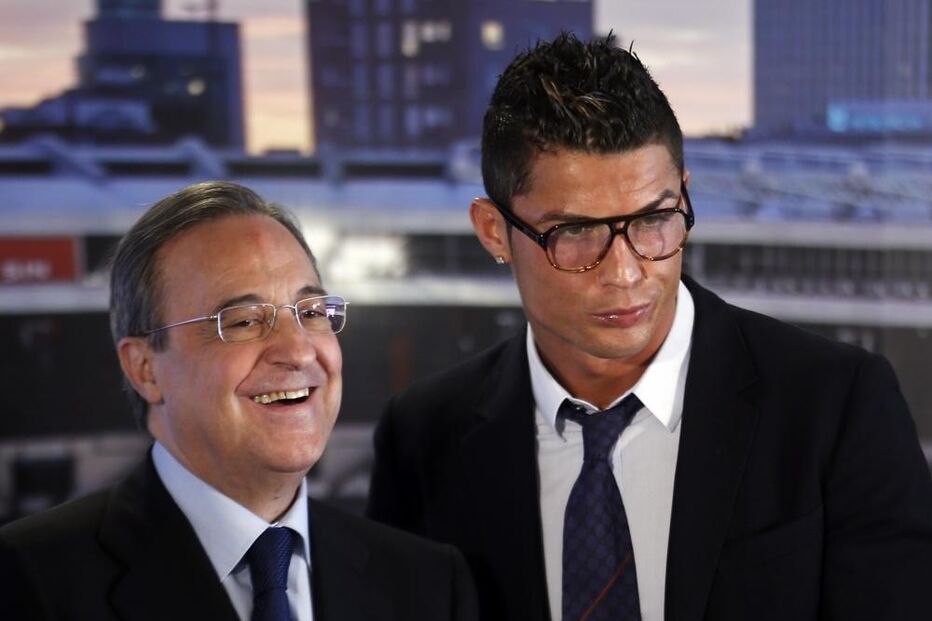 cristiano ronaldo, florentino pérez