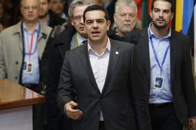 Alexis Tsipras, Grécia