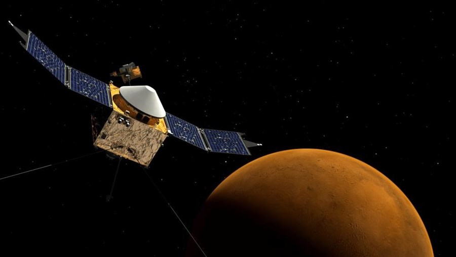 A MAVEN é a primeira sonda encarregada de desvendar os mistérios de Marte