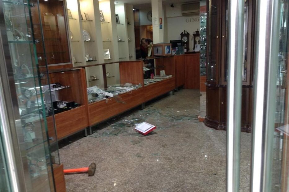 assalto, ourivesaria