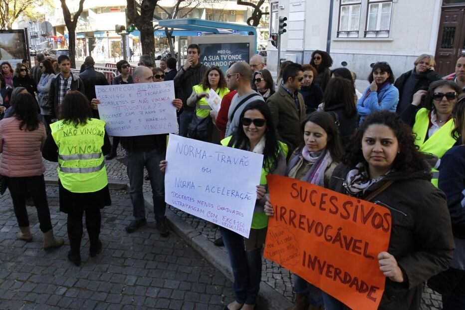 professores, protesto