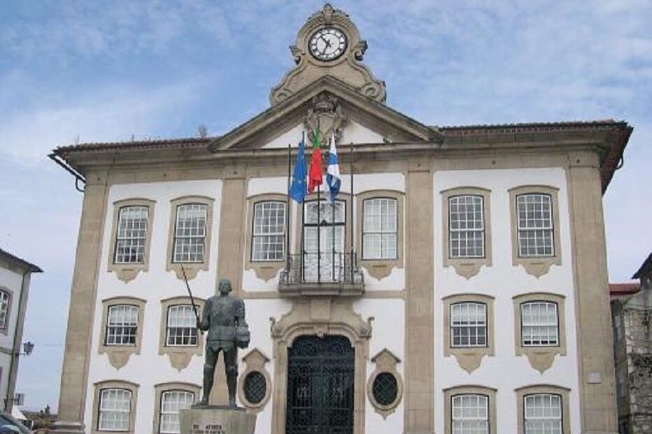 câmara municipal, Chaves, fachada, 