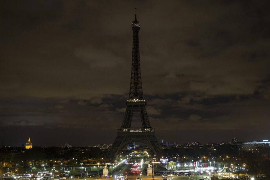 Torre Eiffel, Hora do Planeta, apagão