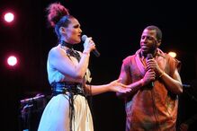 Elida Almeida, Fábia Rebordão, Lura, Olavo Bilac, Primeiro-ministro de Cabo Verde José Maria Neves, Ministro da Cultura Mário Lúcio, música, festival, arte, cultura, espectáculo