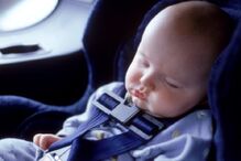 bebés, dormir, carro, cadeirinha