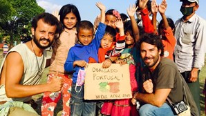Katmandu: "Obrigado Portugal!"
