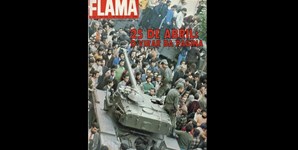 Capa da revista 'Flama' de 3 de maio de 1974