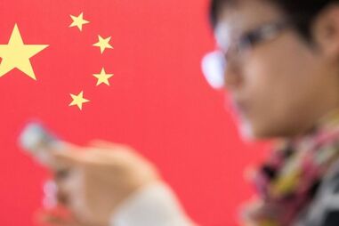 China, bandeira
