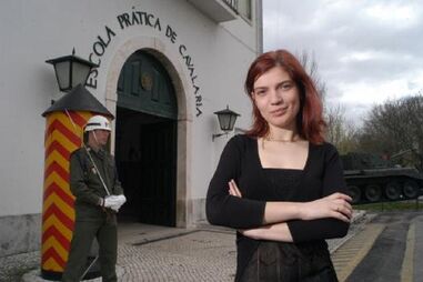 Catarina Salgueiro Maia, Santarém, Escola Prática de Cavalaria