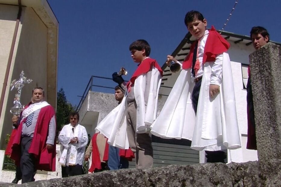 cruzes, percorrem, país, páscoa