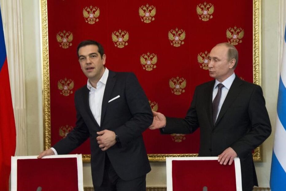 Tsipras, Putin