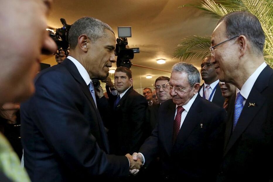 Obama, Raúl Castro