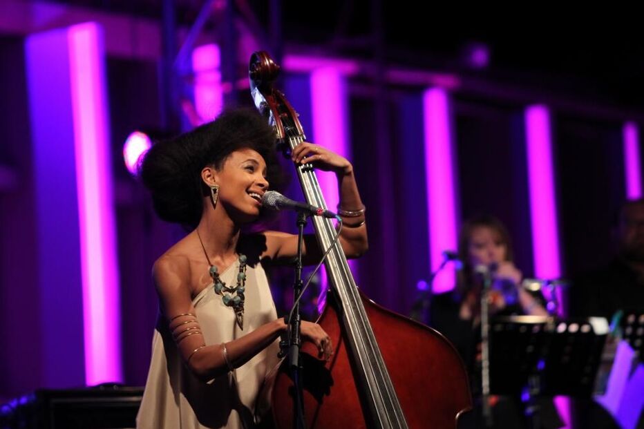 Elida Almeida, Fábia Rebordão, Lura, Olavo Bilac, Primeiro-ministro de Cabo Verde José Maria Neves, Ministro da Cultura Mário Lúcio, música, festival, arte, cultura, espectáculo