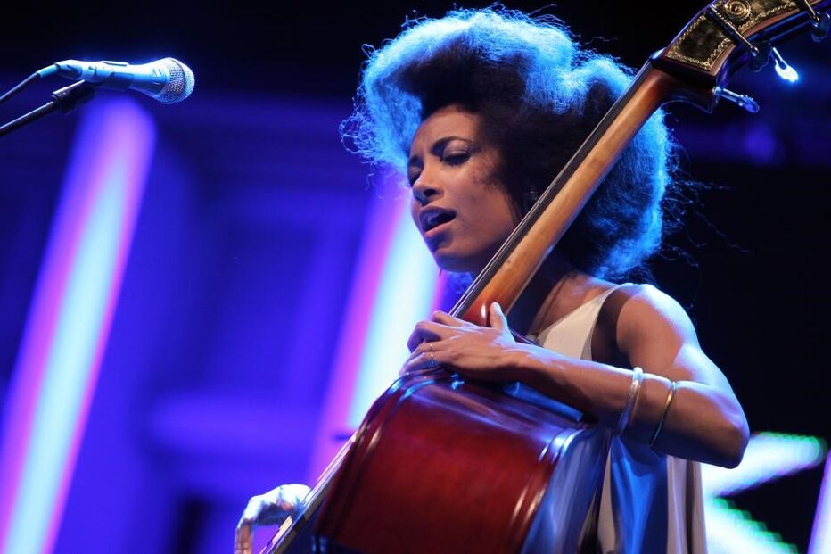 Elida Almeida, Fábia Rebordão, Lura, Olavo Bilac, Primeiro-ministro de Cabo Verde José Maria Neves, Ministro da Cultura Mário Lúcio, música, festival, arte, cultura, espectáculo