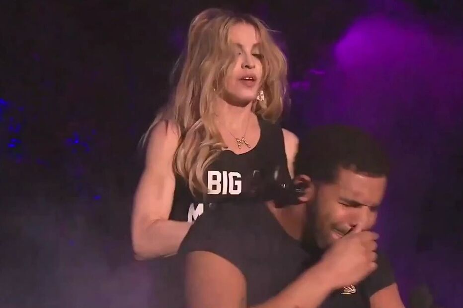 Drake, Madonna, beijo, Coachella