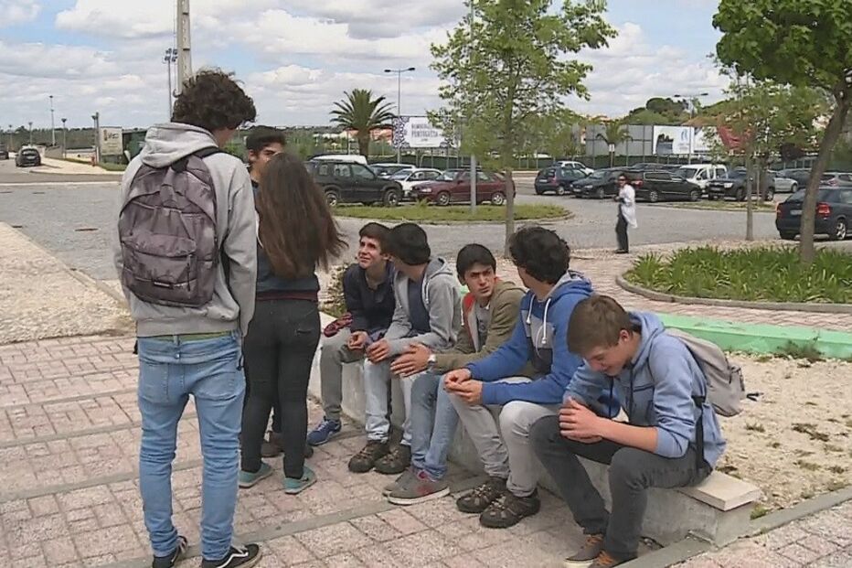 Coruche, escola, crianças, 