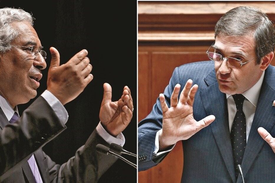 antónio costa, pedro passos coelho