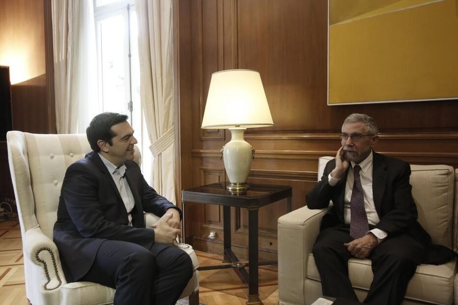 Alexis Tsipras, Paul Krugman