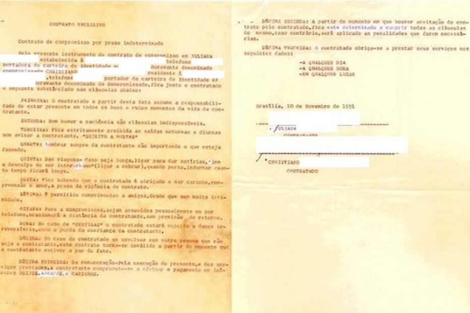 contrato, amor, brasil