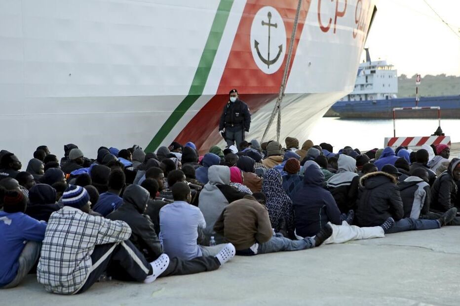 Imigrantes, Mediterrâneo