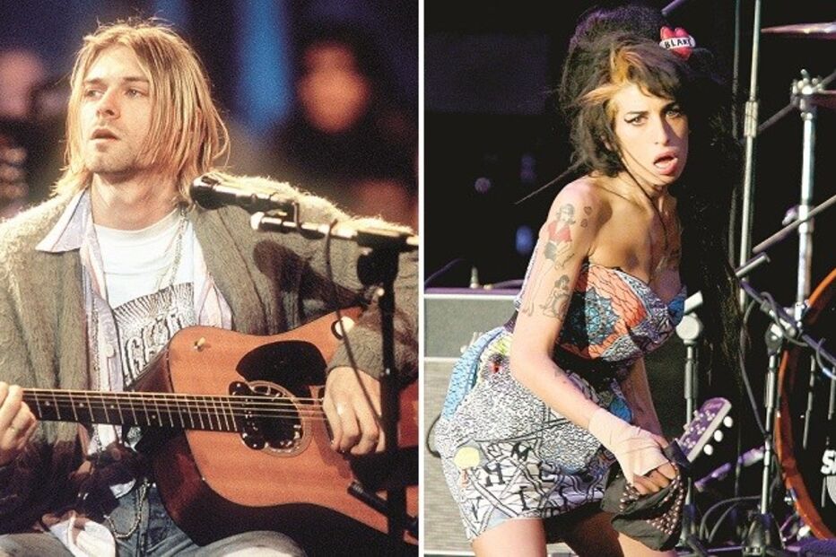 Kurt Cobain, Amy Winehouse
