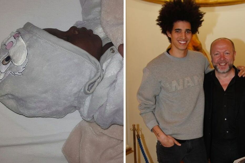 Luís Borges, Eduardo Beauté, filho, casal, adopção