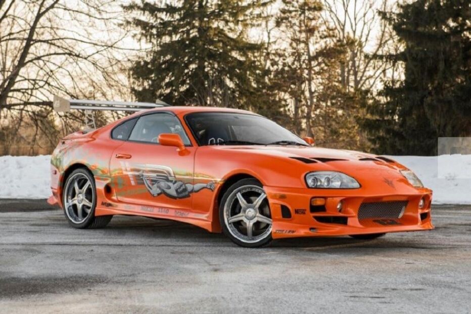 Toyota, Supra, Paul walker, Velocidade furiosa, filme, carro