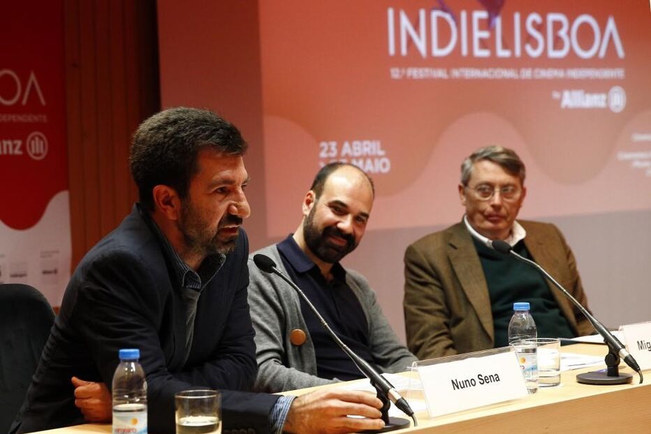 Nuno Sena, Miguel Valverde, Miguel Lobo Antunes, apresentação, IndieLisboa 2015, festival de cinema independente de Lisboa, Culturgest