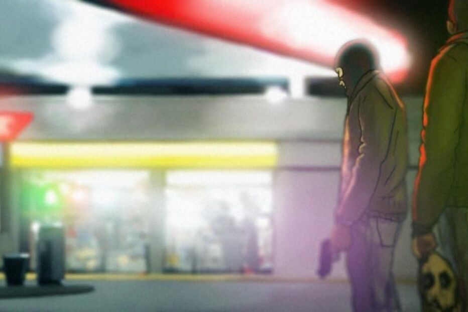 bomba de gasolina, assalto, arma de fogo, 