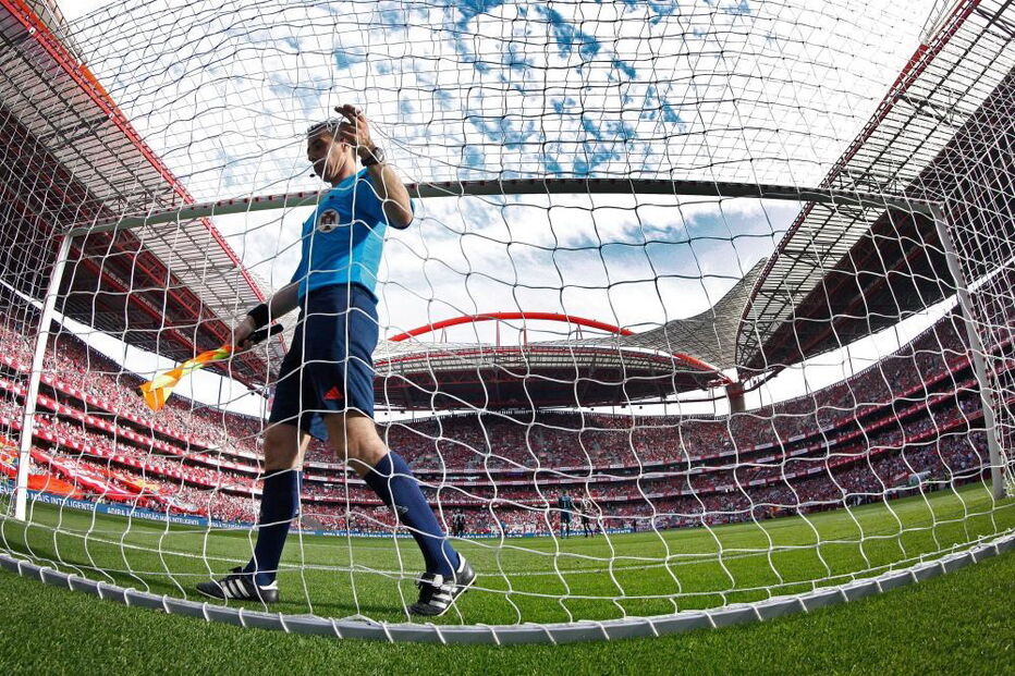 Estádio da Luz, árbitro, baliza, 