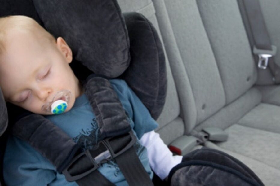 bebés, dormir, carro, cadeirinha