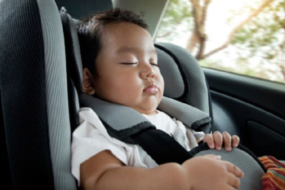 bebés, dormir, carro, cadeirinha