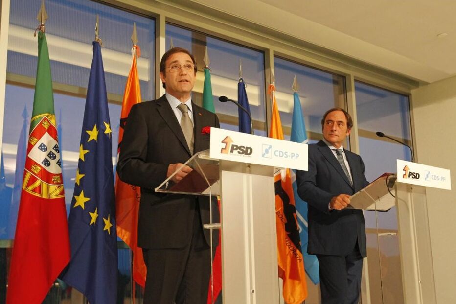 Passos Coelho, Paulo Portas, coligação