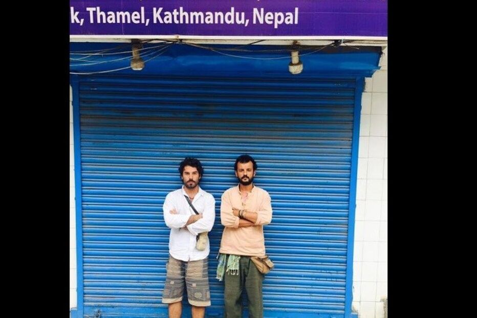 Nepal, Katmandu, destruição