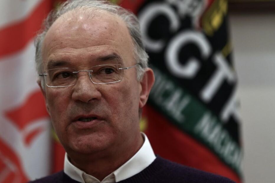 Arménio Carlos, secretário-geral, CGTP,